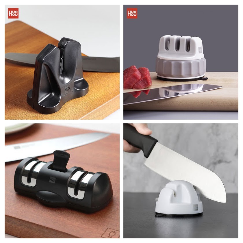 หินลับมีด HUOHOU Fixable Sharpen Stone Sharpening Tool Knife Sharpener ที่ลับมีด เครื่องลับมีด แท่นลับมีด อุปกรณ์ลับมีด