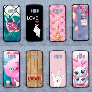 เคส Samsung S8 ลายอินเลิฟ ขอบนิ่มหลังแข็ง เคสมือถือ เคสโทรศัพท์ Case เคส TPU ขอบนิ่มหลังแข็ง ไม่ขูดตัวเครื่อง ไม่กัดขอบ