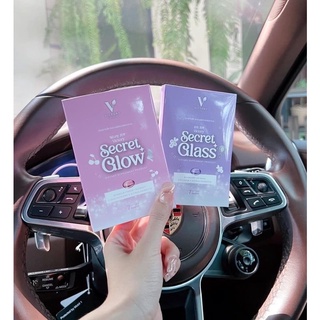 🌷( ส่งฟรี ซื้อ 1 แถม 1 )GG Skin Secret Glass &amp; Secret Glow Skin