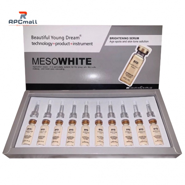 10 ชิ้น/เซ็ต 5 มล. แต่งหน้า BB Glow Skin Cream Meso White Skin Whiteing