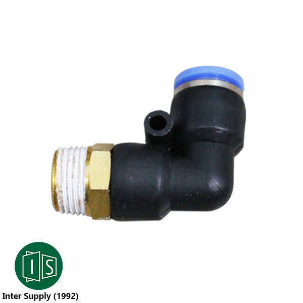 ข้องอลม 90 องศา เกลียวนอก SPL6 6MM. - intersupply_1992 - ThaiPick