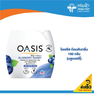 OASIS โอเอชีส ก้อนไล่ยุง 180 กรัม (กลิ่นบลูเบอร์รี่)