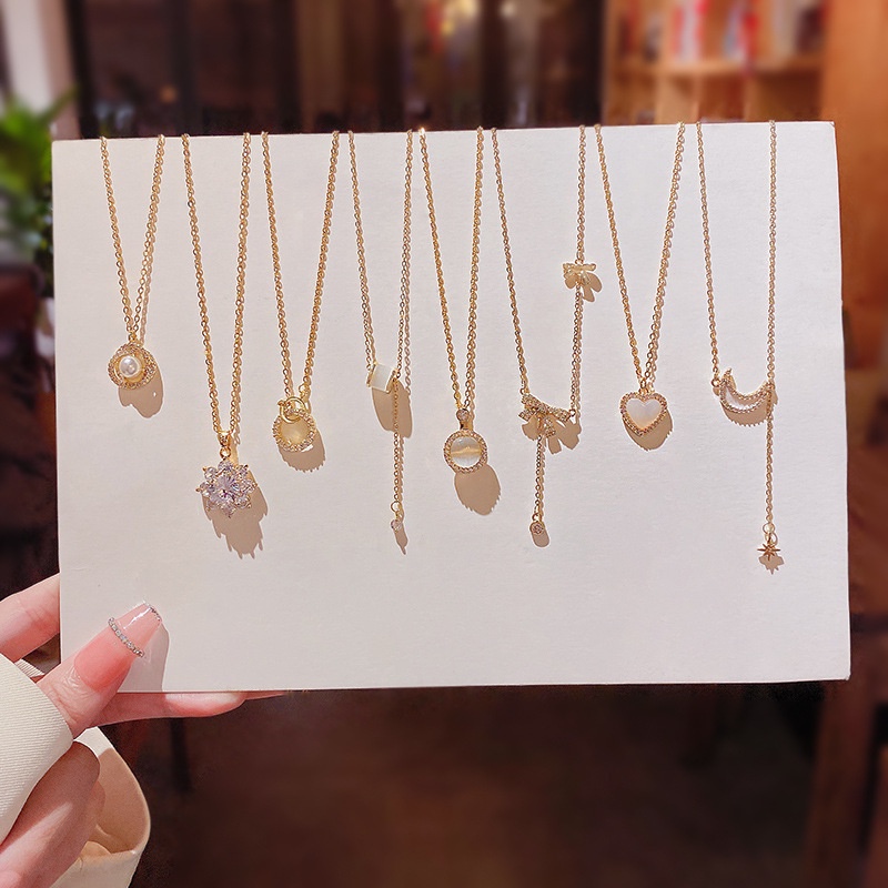 สร้อยคอโชคเกอร์ ไทเทเนียม ประดับไข่มุก หรูหรา ราคาส่ง สําหรับผู้หญิง