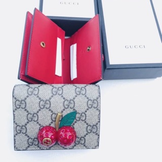 Gucciwalletcherryเชอรี่