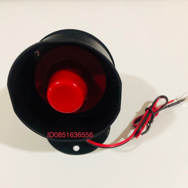 🚗แตรลำโพงไซเรน12vใช้สำหรับเพิ่มชุดรีโมทกันขโมยรถยนต์#เสียงดัง 125 dB🚙