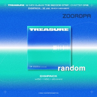 [ZOOROPA] TREASURE - 1st Mini Album [THE SECOND STEP : CHAPTER ONE] (DIGIPACK Ver./RANDOM)