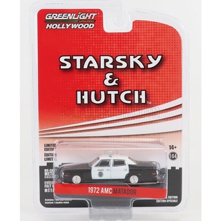 Greenlight 1/64 Hollywood Special Edition Starsky &amp; Hutch 1972 AMC Matador 44955-D