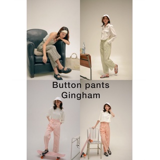 Highestjump Button pant gingham