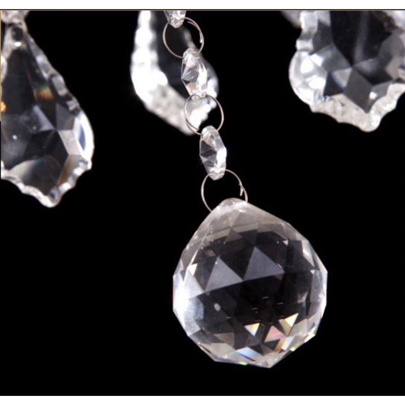 CT001A025 SOTMIA แชนเดอเรียสีขาว แชนเดอเรีย โคมไฟระย้า โคมไฟระย้าวินเทจ โคมไฟระย้าคริสตัล WHITE CHANDERLIER CRYSTAL - รูปที่ 5