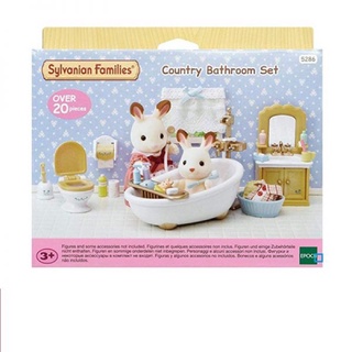 Sylvanian Families Country Bathroom Set / ซิลวาเนียน แฟมิลี่ ชุดห้องน้ำคันทรี่