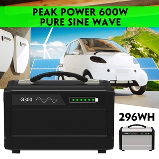 เครื่องกําเนิดไฟฟ้าพลังงานแสงอาทิตย์ แบบพกพา 300W 220V พร้อมปลั๊ก EU 81000MAh 300WH