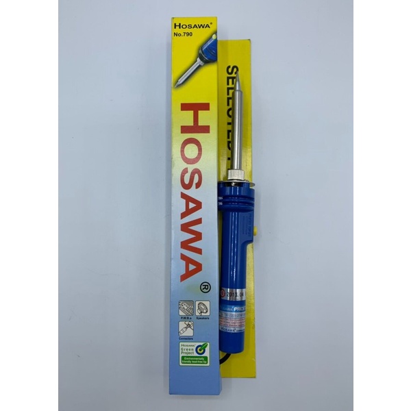 พร้อมส่ง💥HOSAWA หัวแร้ง บัดกรี 20W-130W 200V รุ่น No.790 (สีฟ้า)