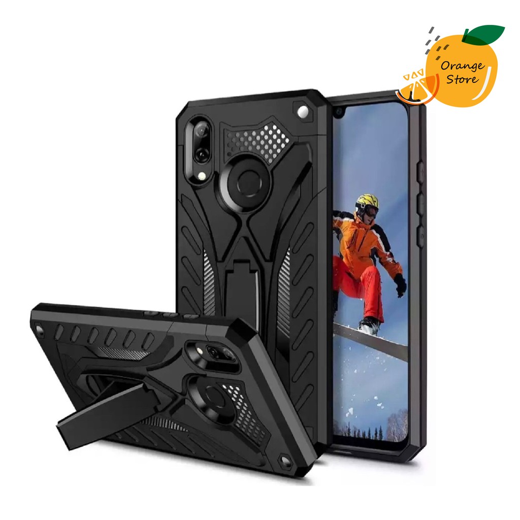 (พร้อมส่งจากไทย) Case Huawei เคส Robot มีขาตั้ง Nova2i/Nova3/Nova3i/Nova5T/P9/P9+/P10/P10+/P20/P20+/