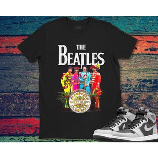 เสื้อยืดคอกลมเสื้อยืด พิมพ์ลาย The Beatles Gardener Rock Music เหมาะกับของขวัญ สําหรับผู้ชาย และผู้หญิงS-4XL