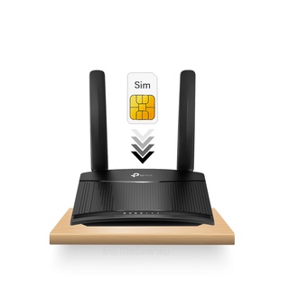 เร้าเตอร์ ใส่ซิมได้ TP-Link 300Mbps Wi-Fi 4G LTE Router TL-MR100 แชร์ได้สูงสุด 32 เครื่อง ออกใบกำกับภาษีได้ ส่งฟรี