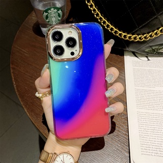 เคสโทรศัพท์มือถือ TPU ชุบไฟฟ้า กันกระแทก ประดับกลิตเตอร์ หลากสี สําหรับ Iphone 13 12 11 Pro Max Xs Xr X 8 7Plus 6SP