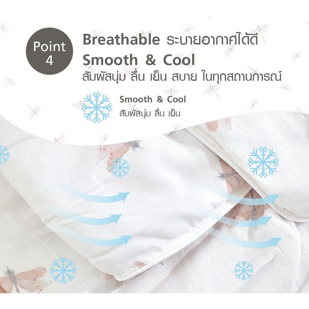 KAYA HARPER x SNOW OWL ผ้าอ้อมใยไผ่ระดับพรีเมี่ยม 100% ไซส์ 11X11 Pack6 - DRAGON FLY - รูปที่ 6