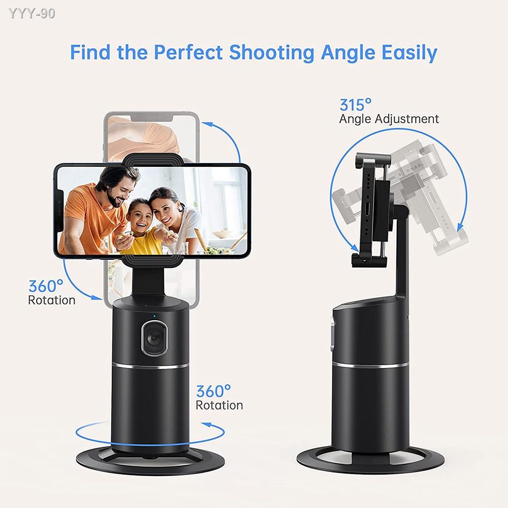 360องศา Object Tracking Holder ขาตั้งมือถืออัจฉริยะ ที่จับมือถือพร้อท ...