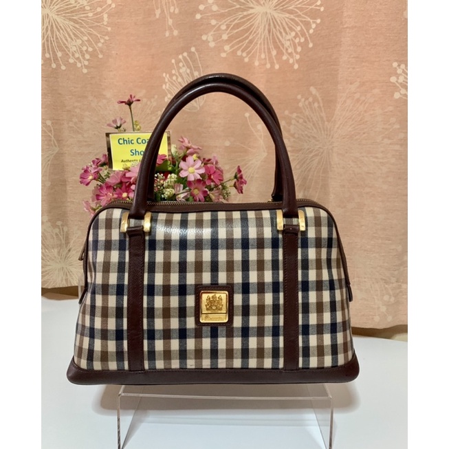 [WB1624] Aquascutum | Top Handle Bag