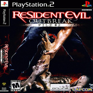 แผ่นเกมส์ PS2 (คุณภาพ) Resident Evil Outbreak file 2