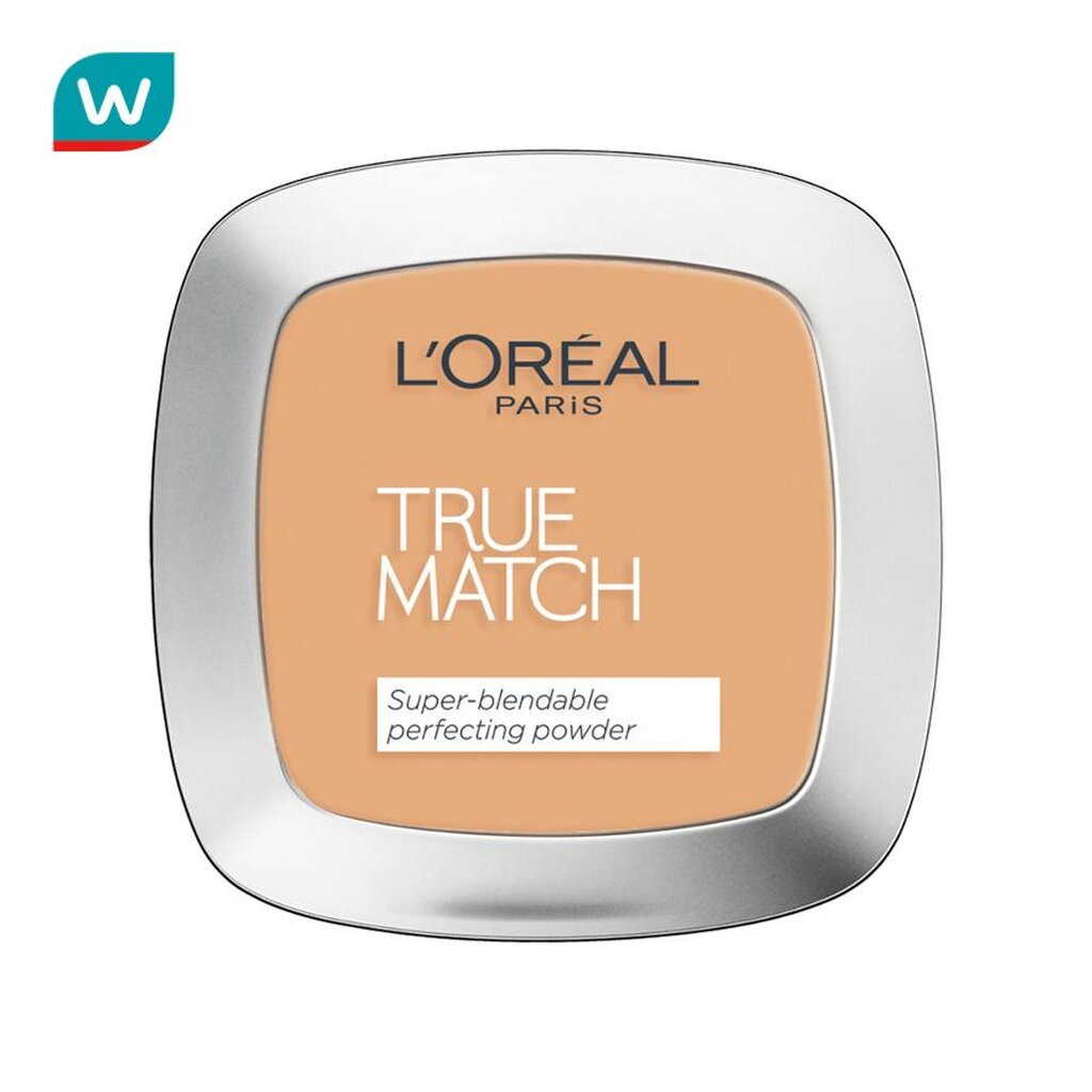 L'Oreal ลอรีอัล ปารีส ทรูแมชซูปเปอร์-เบลนเดเบิลเพอร์เฟคติ้งพาวเดอร์แป้งมิเนอรัลอัดแข็งG4ผิวสีเข้ม9ก.
