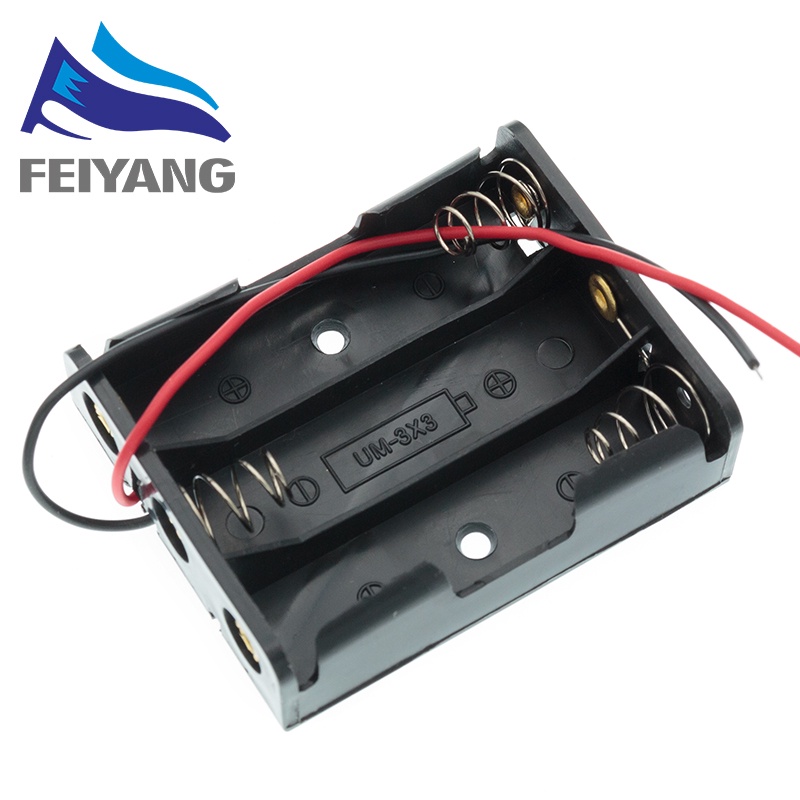 กล่องพลาสติกใส่แบตเตอรี่ AA/18650 ขนาดมาตรฐาน พร้อมสายไฟ 3.7V/1.5V - รูปที่ 6