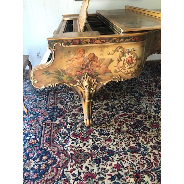 *หมด* ราคา 3 ล. แกรนด์เปียโน Custom​ Designed Steinway & Sons Grand Piano งานเพ้นท์มือทั้งหลัง