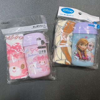 ( แท้ญี่ปุ่น) ผ้าขนหนูพร้อมกล่องพกพา Skater Japan ลาย Disney Frozen , Bonbonribbon