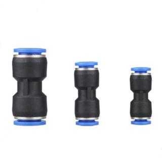 OD 4mm 6mm 8mm 10mm 12mm 16mm Air Pneumatic Hose Tube Straight Plastic Quick Connectors