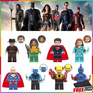 ฟิกเกอร์ Wonder Woman Aquaman Minifigures DC Justice League Super hero Mera Reverse-Flash Killer Frost ขนาดเล็ก