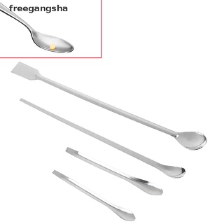 [FREG] Stainless Steel Lab Micro Spatula Medicine Spoon Scoop Shovel Pharmacy
 FDH