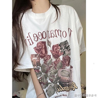 เสื้อยืดแขนสั้นผู้ชายและผู้หญิงอนิเมะ(โอเวอร์ไซซ์ เสื้อยืดผู้หญิง) (สไตล์ Missing Lower Body) [เสื้อยืดหลวม] 30,000+Peop