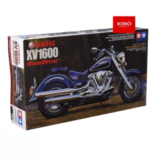 โมเดลประกอบ รถมอเตอร์ไซค์ Yamaha XV1600 Roadstar สเกล 1/12