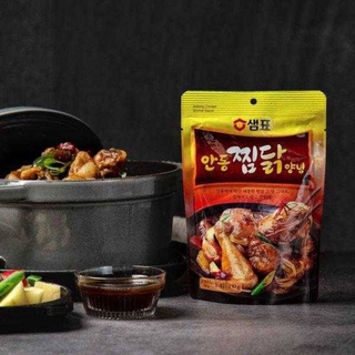 ซอสจิมดัก(ไก่อบวุ้นเส้น) Jjimdak Sauce Korean Braised Chicken ขนาด 210g ยี่ห้อ Sempio