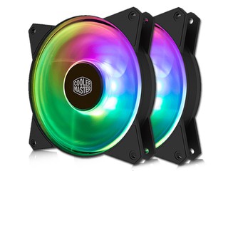 CoolerMaster ชุดพัดลมแชสซีของ MasterFan MF120R RGB