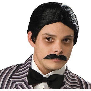 วิกผมคอสเพลย์ Adams Family Gomez Adams Gomez Addams สําหรับปาร์ตี้ฮาโลวีน