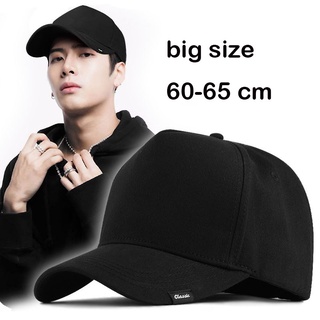 baseball cap men big size cotton peaked cap  hard top  spring and summer mesh sun hat