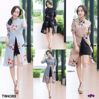 เดรสทรงผ้าหน้า กางเกงขาสั้น ใส่เข้าเซทน่ารัก