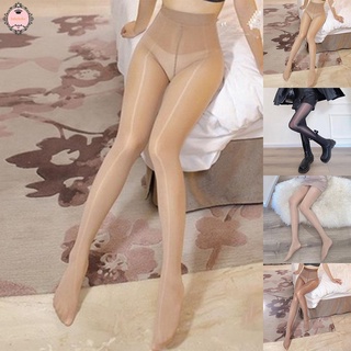 Womens Sexy Sheer Oil Shiny Glossy Pantyhose Tights Stockings Hosiery Plus Size High Quality