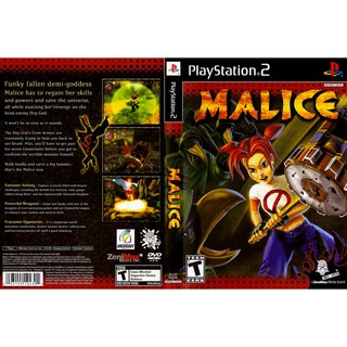 MALICE [PS2 US : DVD5 1 Disc]