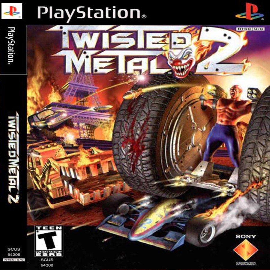 แผ่นเกมส์ PS1 (คุณภาพ) Twisted Metal 2