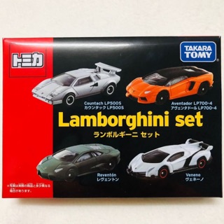 Tomica Limited Edition SET 4คัน Countach Aventador Reventón Veneno 📌งานเก่า หายากค่ะ