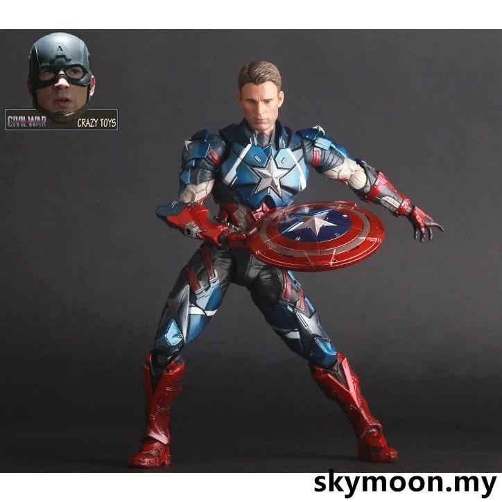 crazy toys captain america infinity war