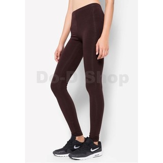 🔥โค้ดSHUK5RT0AXลด 50%🔥 ไซส์XXL สีน้ำตาลLegging กางเกงเลกกิ้งขายาวเรียวสวยผ้าSpandex