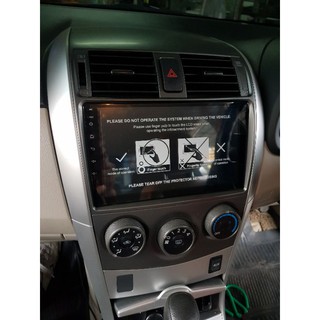 จอ9"ตรงรุ่น Toyota Altis 2012 Android แท้