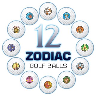 Golf  Balls  Zodiac 12 ราศี