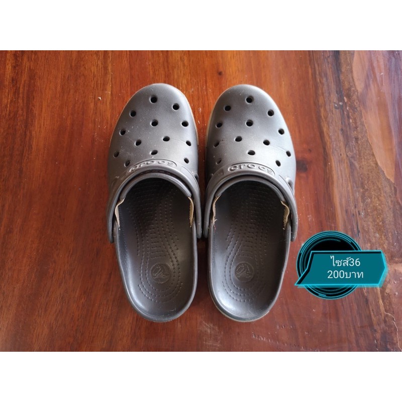 Crocs (รองเท้ามือสอง) Shopee Thailand