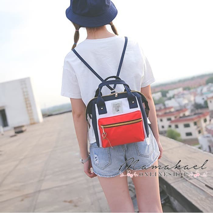 กระเป๋ามินิ Anello กระเป๋าเป้ใบเล็ก 3in1 กระเป๋าผู้หญิงนําเข้า