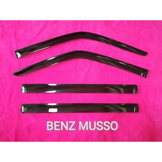 คิ้วกันสาดรถยนต์Benz musso