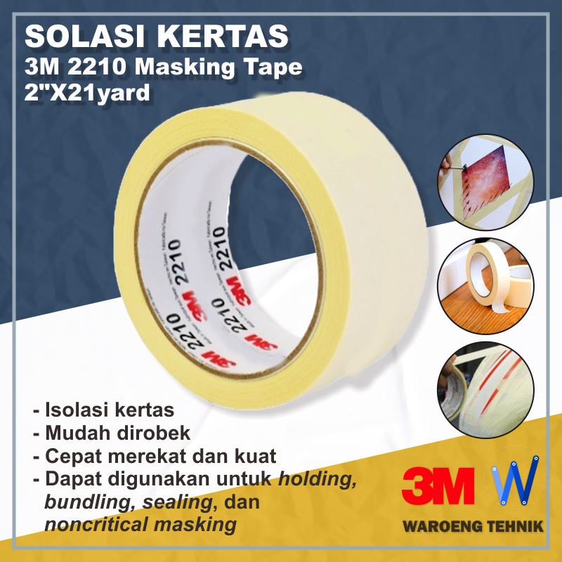 3M 2210 กระดาษกาว 2" x 21 หลา